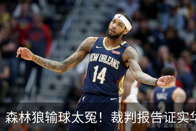 森林狼输球太冤！裁判报告证实华子关键球被犯规：两次错漏判都是骑士获利