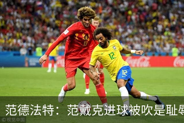 范德法特：范戴克进球被吹是耻辱，布罗比什么都没做纯属特狮失误